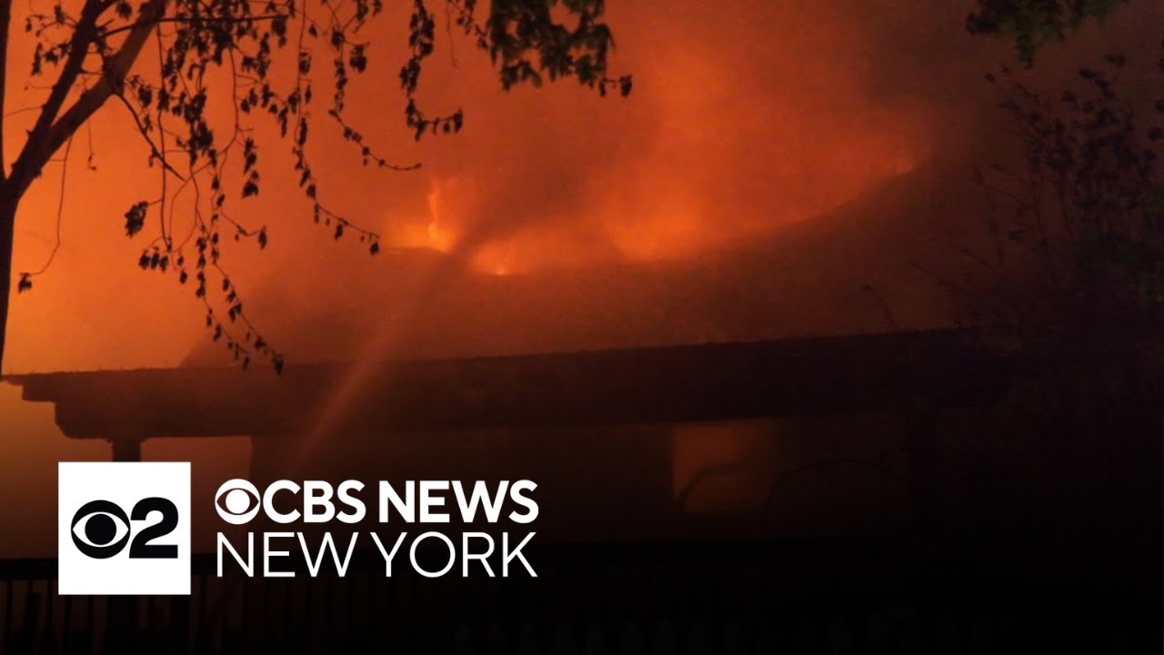 Ridgefield Park, N.J. fire tears through multiple homes