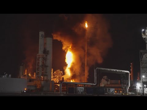 Flames still burning at LyondellBasell's Bayport Choate site