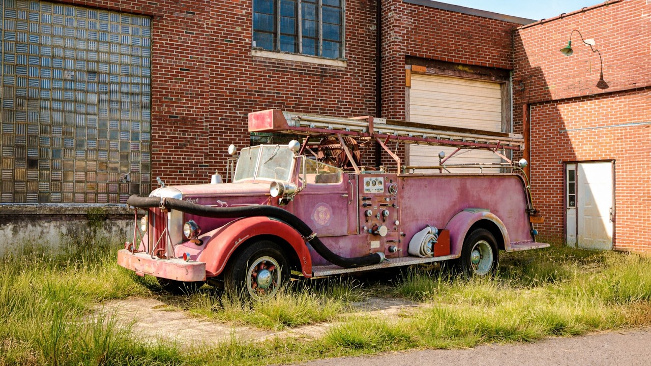 PARKED 30 YEARS! Will This Mack Fire Truck RUN and DRIVE?