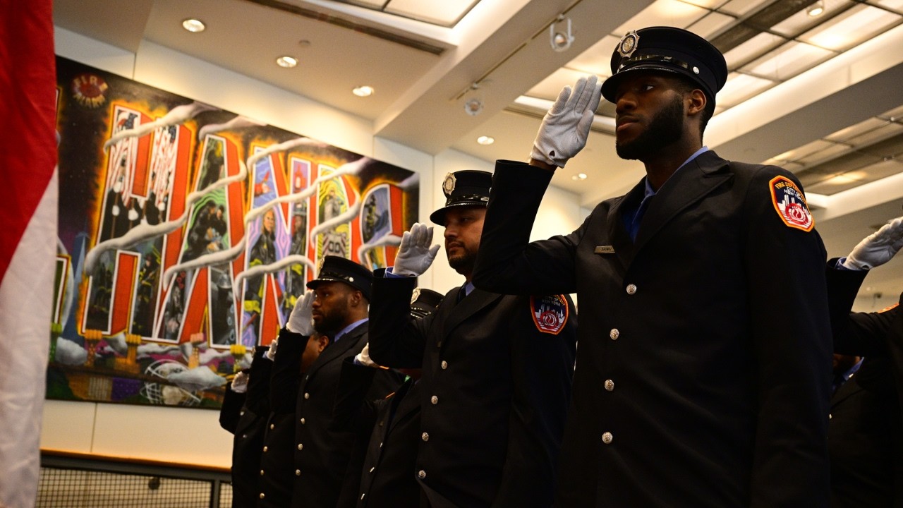 FDNY Graduation Ceremony for Fire Protection Inspectors
