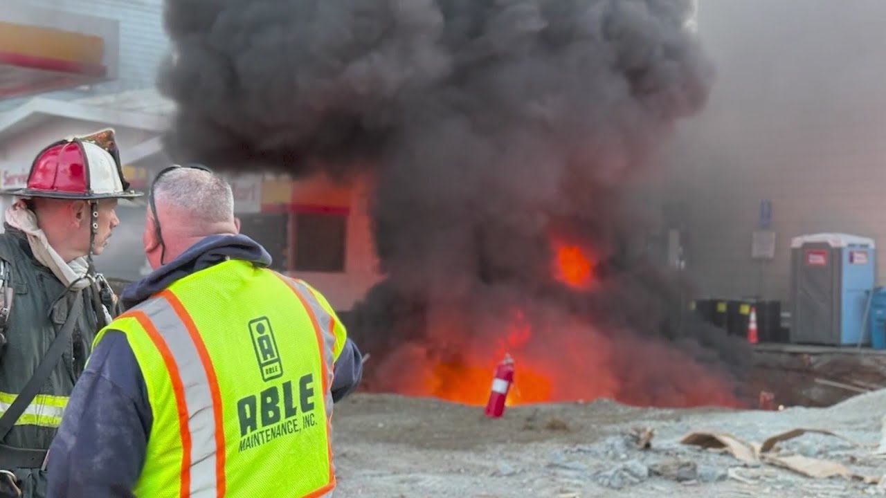Explosion erupts at gas station in San Francisco