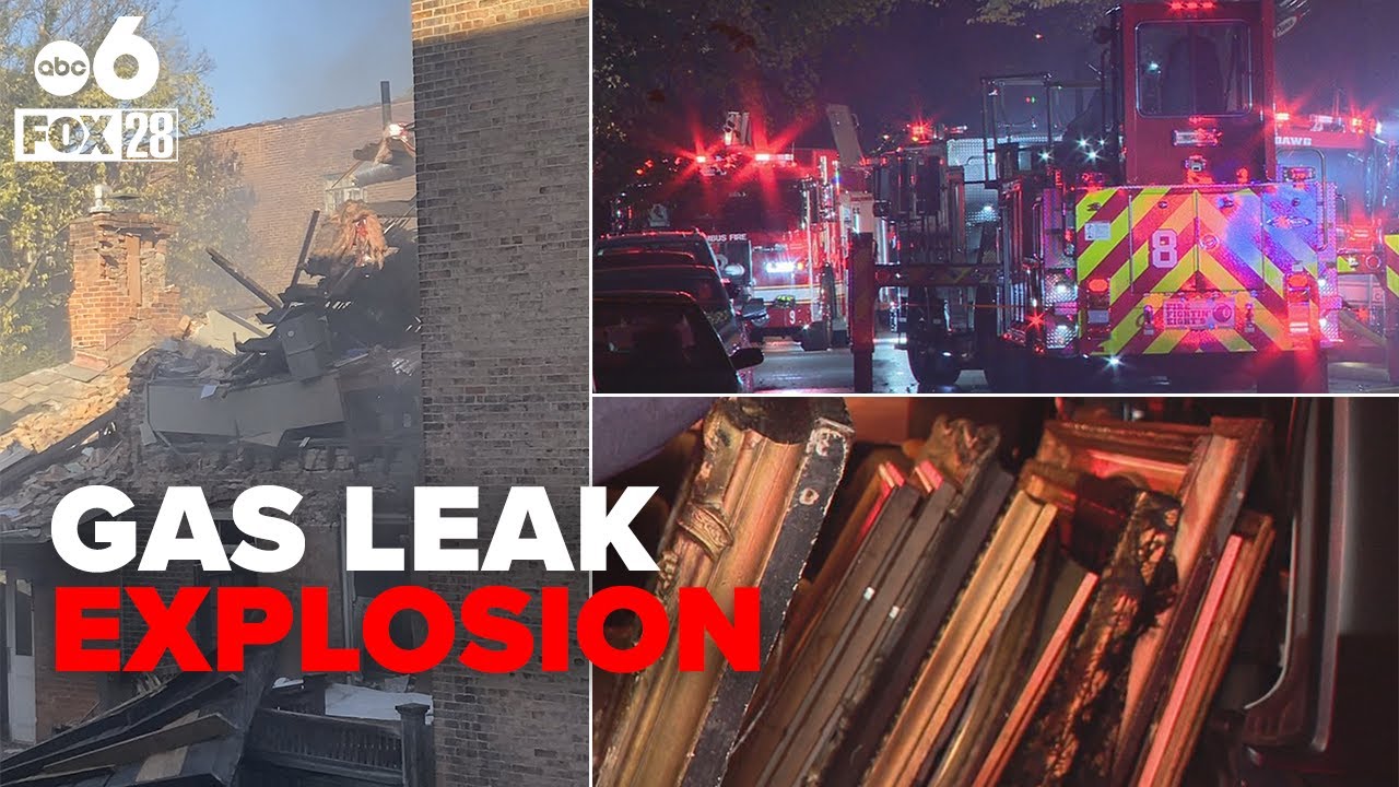 Explosion after gas leak at Ohio historical building