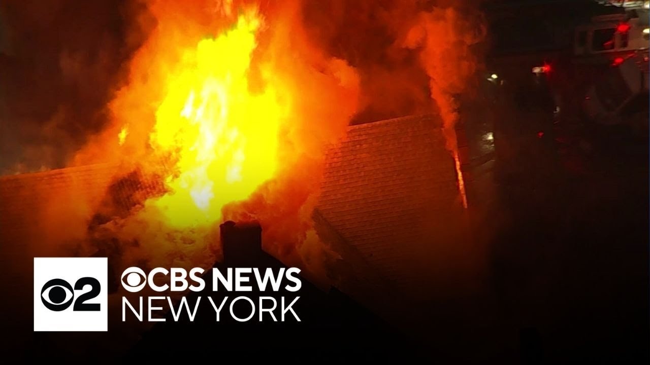 FDNY battles massive fire at Queens church