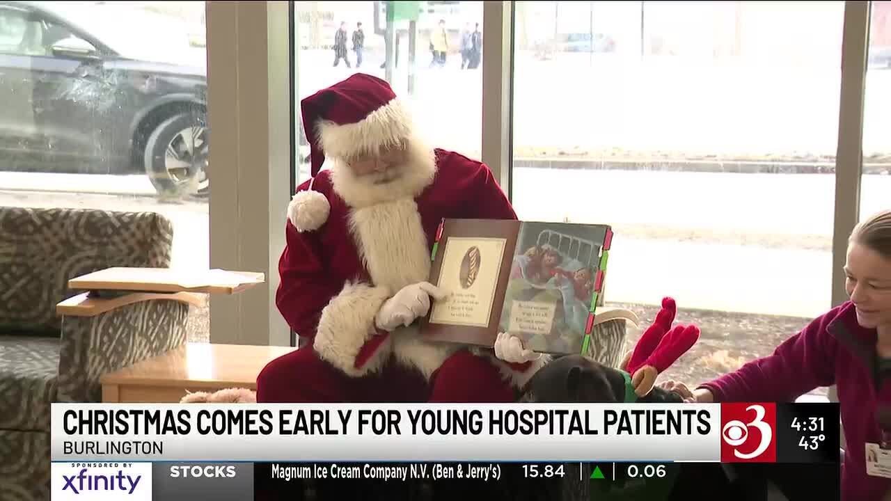 Operation Fire Cuffs brings Christmas joy to patients at UVM Children’s Hospital