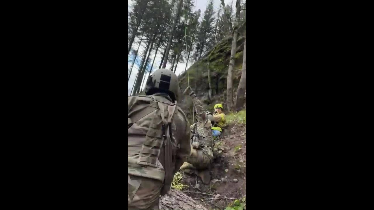 Oregon logger saved after being pinned by falling tree after 'extremely dangerous' rescue