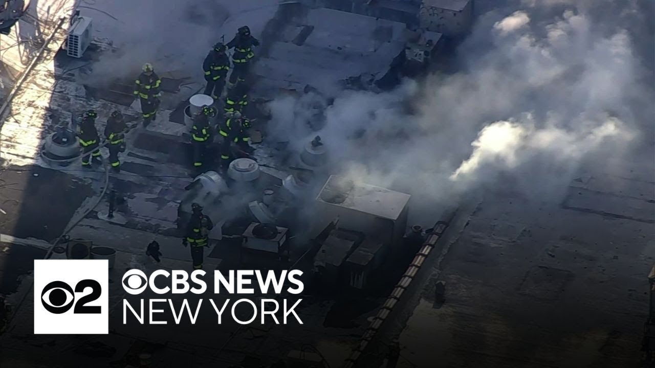 Crews battle massive fire in Midwood, Brooklyn