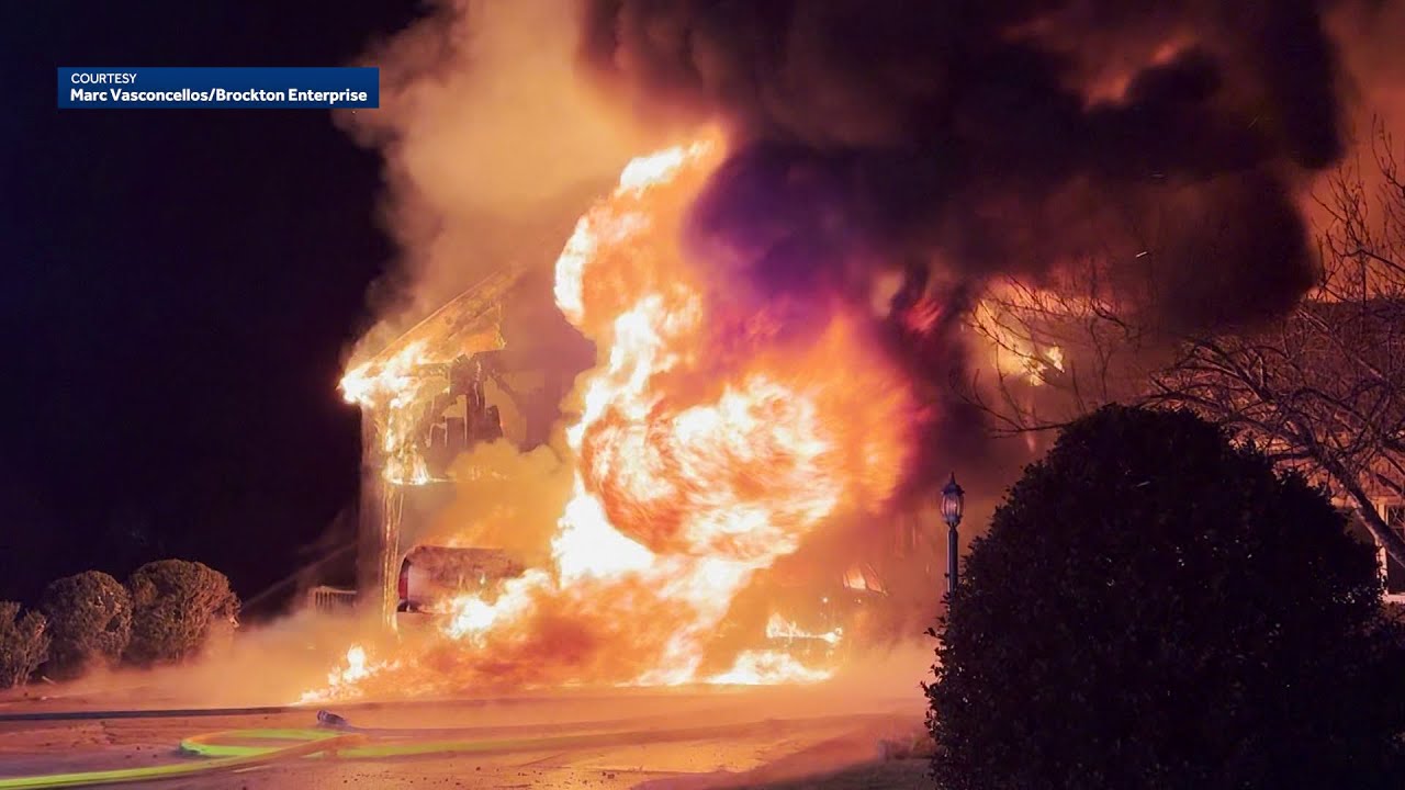 Fire destroys section of Bridgewater home