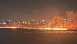 VIDEO: Crews respond to massive fire on Laurel Island in South Carolina; cause remains unknown