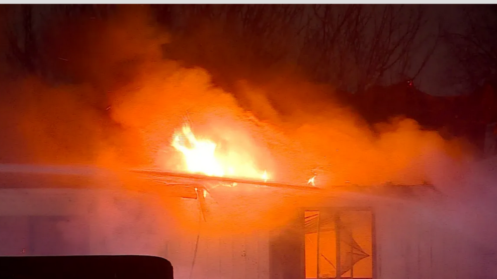 VIDEO: Child, two adults rescued from third floor in Wyoming apartment fire