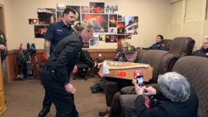 Family receives replicas of late father’s LAFD memorabilia lost in California’s Eaton Fire