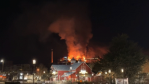 VIDEOS: Crews respond to fire at SkyLand Ranch in Tennessee