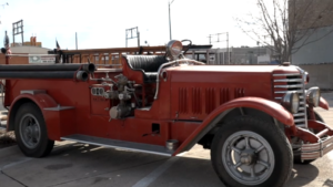 Nebraska fire department says goodbye to 1929 vintage fire engine