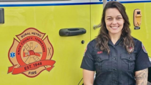 Rural Metro Captain Deanna Clift: First female fire officer captain