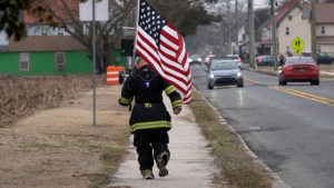 Delaware firefighter on a 343-mile mission remembering 25 years since 9/11