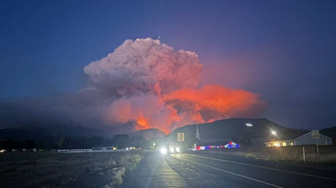 Cottonwood Fire Burns Over 24,000 Acres in Utah