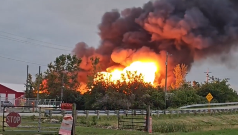 VIDEOS: Multiple counties respond to fire at towing business in Ohio - Daily Dispatch