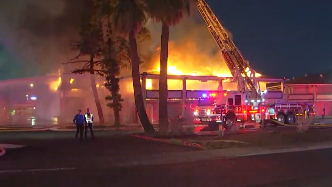 Firefighters work to extinguish massive hotel fire in Arizona - Daily Dispatch