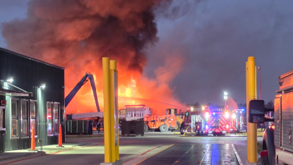 Lithium-ion battery sparks explosion that sets off massive scrapyard fire in Texas Image
