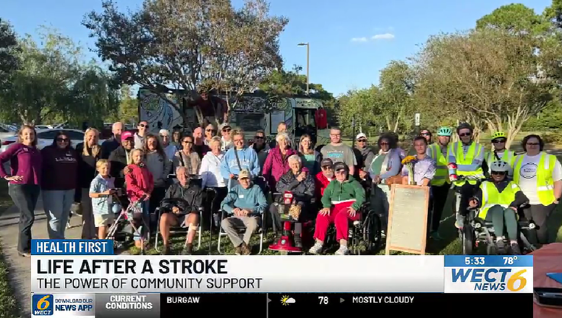 Bill Blenk rebuilds life after suffering a stroke